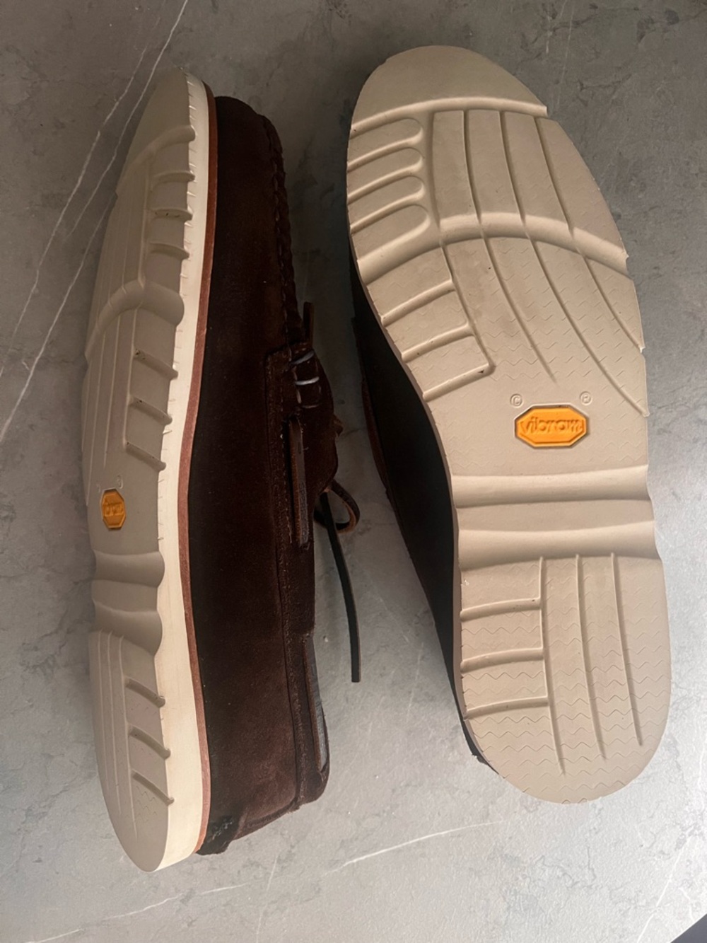 Sperry x Sunspel Original 2-Eye Suede Top Sider - Picture 4 of 6